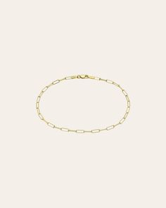 14k gold box cable link chain bracelet available in your choice of length and gold color. Available in 14k solid yellow, white, and rose gold. Links: Approx. 6mm(H) by 2mm(W) Weight: 7" is approx. 2 grams Ships in 6-9 business days Rush orders ships in 3-6 business days Comes gift ready in a custom Zoe Lev jewelry box. *Eligible for return, per our policy. See here for details. Everyday Rolo Chain Bracelet, Modern Rolo Chain Bracelet, Minimalist 14k Gold Box Chain Bracelet, Modern 14k Gold Rectangular Bracelet, 14k Gold Cable Chain Bracelet With Rectangular Links, 14k Gold Chain Bracelet With Rectangular Shape, Modern Rectangular Gold Bracelet With Box Chain, 14k Gold Rectangular Chain Bracelet, Rose Gold Chain Link Bracelet