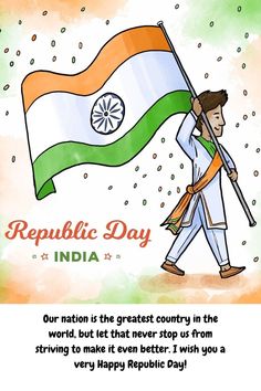 Happy Republic Day! Independence Day Drawing, Republic Day India, Happy Republic Day, Butterflies Art, Beautiful Butterflies Art, Indian Navy, Indian Flag, Ganpati Bappa, Indian Army