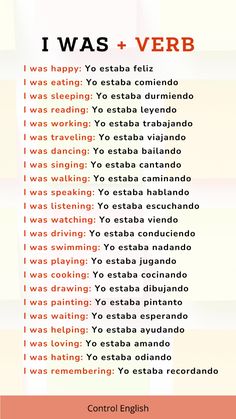 📝 ¡Descubre el uso de "I was + verb"!   Se utiliza para hablar de acciones pasadas en singular.   Por ejemplo: "I was studying" (Estoy hablando de algo que hice antes).   Es ideal para contar historias.  ¡Sigamos aprendiendo! #LearnEnglish #ControlEnglish #InglésConRoger Realtor Fashion, Reading A Ruler, Song Writing, Mexican Spanish