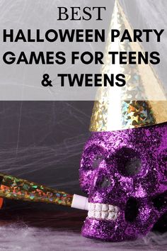 Spooky Birthday Party Activities, 18th Birthday Party Ideas Halloween, Halloween Party Crafts For Teens, 10th Birthday Halloween Party, Teenage Halloween Party Games, Halloween Birthday Party For Teen Girl, Halloween Themed Birthday Party Games, Fifth Grade Halloween Party Ideas, Halloween 10th Birthday Party