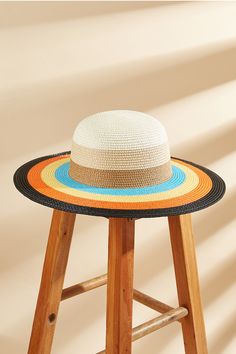 Stay cool and stylish with our Colorblock Wide Brim Straw Hat. This chic accessory features a vibrant colorblock design, perfect for sunny days at the beach or picnics in the park. Product code: CAC03C4G003ZZ Features:  Material: 100%STRAW. Wide Brim Straw Hat, Affordable Swimwear, Picnic In The Park, Make Memories, Chic Accessories, Hat Shop, Wide Brimmed, Straw Hat, The Park