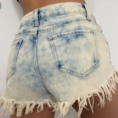 Nwt Sneak Peek Distressed Denim Wash Shorts Waist 13 Inches Rise 11 Inches Faded Cotton Ripped Jean Shorts, Distressed Cotton Blue Jean Shorts, Faded Ripped Cotton Jean Shorts, Blue Distressed Cotton Jean Shorts, Acid Wash Jean Shorts With Frayed Hem, Casual Acid Wash Cutoff Jean Shorts, Casual Acid Wash Jean Shorts With Frayed Hem, Trendy Acid Wash Bottoms With Frayed Hem, Summer Distressed Mid-rise Jean Shorts