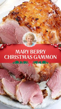 Mary Berry Christmas Gammon Gammon Recipes Roasts Christmas Dinners, Best Gammon Recipe, Sauce For Gammon, Roast Gammon Recipes, Gammon Dinner Ideas, Smoked Gammon Recipes, Mary Berry Christmas Recipes, British Christmas Recipes, Christmas Gammon Recipes