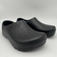 Birkenstocks PU Clogs Womens Size 39/8. Comfortable Slip-on Clogs With Protective Feet, Comfortable Slip-resistant Clogs With Round Toe, Waterproof Comfortable Slip-on Clogs, Comfortable Waterproof Slip-on Clogs, Classic Round Toe Clogs For Outdoor, Slip-resistant Round Toe Comfortable Clogs, Comfortable Slip-resistant Closed Toe Clogs, Classic Closed Toe Clogs For Outdoor, Classic Closed Toe Non-slip Clogs