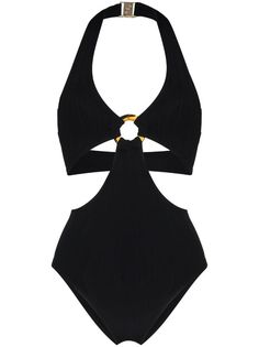 Halter Neck Swimsuit, Swimsuit Collection, Yoko London, Versace Outfit, Luxury Brands, Ski Wear, Resort Wear