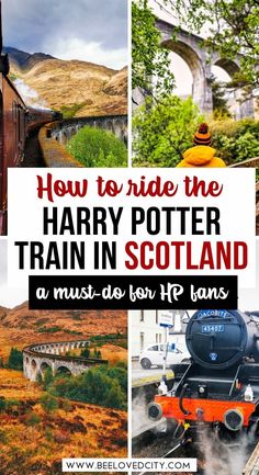 how to ride the harry potter train in scotland