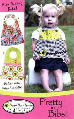 Pretty In Bibs Binky Bib, Elephant Applique, Baby Bibs Patterns, Bib Pattern, Baby Sewing Projects, Paper Sewing Patterns, Pretty Designs, Baby Crafts, Sewing For Kids