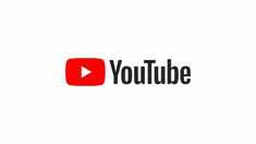 the youtube logo on a white background