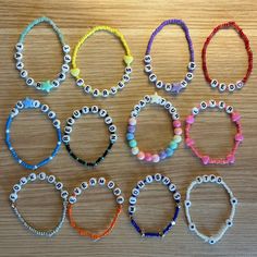 Bundle Of 12 Taylor Swift Eras Bracelets! 11 Bracelets For Each Era (Album) And Then One Eras Tour Bracelet Please Take A Look At My Page And See If You Are Interested In Any Others, Because I Can Offer A Good Discount If You Bundle Perfect For Trading At The Eras Tour Or For A Swiftie (Beaded Concert Bracelets) Friendship Bracelets For Eras Tour, Eras Tour Must Haves, T Swift Bracelets, Taylor Swift Eras Colors, Taylor Swift Concert Bracelet, Eras Your Bracelet, Taylor Swift Eras Tour Bracelet Ideas, Ears Tour Bracelets, Taylor Swift Album Bracelets