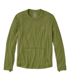 Our most technical fishing shirts are buttery soft, moisture-wicking and offer the highest sun protection rating of UPF 50+, about 10 times more than a white cotton tee. Slightly Fitted: Relaxed through the chest and sleeve, with a slightly slimmer waist. 48% recycled polyester/47% TENCEL® Modal/5% spandex. Machine wash and dry. Fast-drying fabric provides exceptional comfort all day. Ultra-soft recycled polyester provides the highest sun protection rating of UPF 50+. A bit of spandex for easy-m Slimmer Waist, Fishing Outfits, Kangaroo Pouch, Backpack Straps, Men's Shirts, Fishing Shirts, Slim Waist, Ll Bean, L L Bean