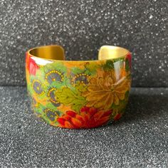 Japanese Vintage Kimono Silk Cuff Bracelet Textile. This Is A Vintage Silk From Actual Old Kimono Silk From Japan. The Silk Is 90 To Over A Hundred Of Years Old. Material: Brass, Resin And Vintage Kimono Silk Size Fits All. Soak The Cuff In A Cup Of Warm Water And Stretch The Cuff Gently To Fit The Wrist. Cleaning My Closet Out And Selling My Collection. Please Make An Offer If Interested. Thank You! Cleaning My Closet, Japanese Vintage, Vintage Kimono, Old Vintage, Vintage Silk, My Collection, Vintage Japanese, Womens Jewelry Bracelets, Warm Water