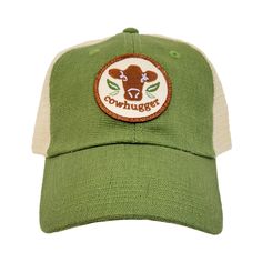 What makes any hair day a good hair day? A Cowhugger cap, of course. And it's a great way to share your compassion, too. Available in brown or green. Features mesh panels and adjustable back. Hat by Econscious: 40% hemp, 25% cotton, 35% recycled polyester. Our patch is embroidered by a local small business. Ships next business day! We ship throughout the U.S., its territories, to APOs, FPOs and to Canada. *Please contact us for customized shipping options to other countries. Hemp Hat, Good Hair, Vegan Bags, Good Hair Day, Herschel Heritage Backpack, Vegan Shoes, Mesh Panel, Hair Day, Online Boutique