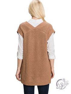 The "Joyful Memory Ribbed Sweater Vest" is a delightful blend of vintage charm and contemporary flair, designed to capture the essence of cherished moments while adding a touch of modern elegance to your wardrobe. The vest's versatile silhouette allows for creative styling, whether worn over a crisp white shirt for a preppy look or layered atop a casual tee for a relaxed and chic ensemble. Its thoughtful design allows you to create new memories while paying homage to the nostalgia of the past. F Beige Ribbed Sleeveless Sweater Vest, V-neck Soft Knit Sweater Vest For Layering, Casual Ribbed V-neck Sweater Vest, Chic Beige V-neck Sweater Vest, Stretch Ribbed V-neck Sweater Vest, Curvy Shorts, Head Wrap Headband, Curvy Jeans, Preppy Look