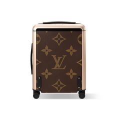 LOUIS VUITTON® - Horizon 55 - Monogram Monogram Reverse Giant Canvas, Reverse Canvas, Cane Handles, Trunk Bag, Latest Bags, Leather Denim, Louis Vuitton Official, Wallet Pouch, Monogram Bag