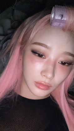 Moonlight Sunrise, Pastel Pink Hair, Japanese Makeup, Black Mamba, Pretty Makeup, Korean Makeup, Japanese Fashion