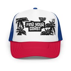 🌞🧢 Foam Trucker Hat: Coastal Style! 🧢🌞 Stand Out, Coast In Ready to make waves? Our Foam Trucker Hat is your ticket to coastal cool. Whether you’re beachcombing, boardwalk strolling, or simply soaking up the sun, this hat has you covered. Here’s why it’s a must-have: 🏄‍♂️ Premium Look & Feel: Crafted from high-quality polyester and foam, it guarantees style that’s as refreshing as a sea breeze. 🌺 Adjustable Snap: Customize the fit for all-day comfort—whether you’re chasing seagulls or chas Profile Classic, Short Tank Top, Chasing Dreams, Make Waves, Mens Travel Bag, Sport Hat, Backpack Travel Bag, One Piece Swim, Sea Breeze