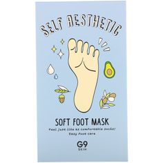 Feel Just Like as Comfortable Socks! Easy Foot CareUsage Tip: Comfortable fit like socks!Botanical Oils: Botanic oils for smoothing and moisturizing foot, design Optimized for foot care.Urea, Shea butter, and botanical oils also help to deliver the amplifier's rich moisture and nutrients to the skin. Self Aesthetic, Foot Design, Social Media Signs, Foot Mask, Body Moisturizers, Comfortable Socks, Botanical Oils, Olive Fruit, Foot Care