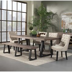 the dining set is in excellent condition and has been purchased for $ 599 from grace oak