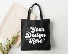 Black Tote Bag Mockup, Boho Black Tote Mock Flat Lay Canva Edit, Lifestyle, Aesthetic, Editable Black Shopping Bag Mock Up, Eco Tote Mockup ~~ 🎁 THIS PRODUCT INCLUDES: →  1 black tote bag mockup JPG file →  Resolution of 2400x1920px (5:4 ratio, optimized for Etsy thumbnails) →  No watermark TIP: Reduce your design's transparency between 85% - 90% for a more realistic result. ~~ 📝 WHAT YOU NEED TO KNOW: * This is a digital file, it means that no physical items will be shipped to you. * You can add your design by importing the mockup in Canva or any software of your choice. * The mockup shown in the video is just an example, the mockup you will receive is the first thumbnail of this product. * Due to ﬁles being instant downloads, refunds and exchanges cannot be given. But if you have any q Customizable Black Rectangular Bag, Customizable Black Tote Bag, Customizable Black Everyday Bags, Customizable Black Rectangular Canvas Bag, Customizable Black Canvas Bag For Everyday Use, Customizable Black Canvas Bag For Daily Use, Black Tote Bag For Personal Use, Customizable Black Canvas Bag For Gifts, Customizable Black Canvas Bag For Gift