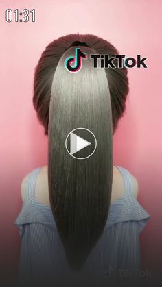 +athletic hairstyles, sports hairstyles, volleyball hairstyles for medium hair..! Sweethearts Hair Design, Hair Sports, Hair Volleyball Hairstyles, Long Hair Video, Bun Hairstyles For Long Hair