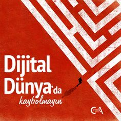 a red and white poster with the words digital dunya