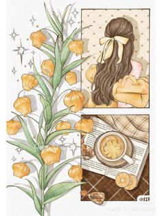 Comic Style Art, Dessin Adorable, Cute Easy Drawings, Dreamy Art, Book Art Drawings, Girly Art