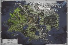 the map of veles from game of thrones