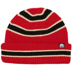 evo.com | Autumn Beanies > Heavy Weight 3" Cuff 10" Total Length | Autumn Slacker Beanie Hat 2024 in Red Visor Beanie, Red Beanie, Cute Beanies, Fall Hats, Simple Fits, Striped Beanies, Grey Beanie, Fleece Sweatpants, Mood Board Fashion