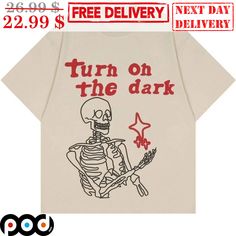 Turn On The Dark Skeleton Vintage Shirt Skeleton Vintage, Dark Skeleton, Skeleton Shirt, Fire Fits, Streetwear Y2k, Dark Fashion, Streetwear Women, Vintage Shirt, Mens Streetwear