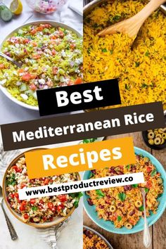 the best mediterraneanan rice recipes