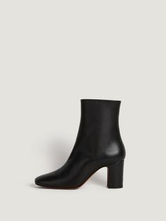 Rouje Paris, Ankle Boots Black, Shoe Last, Black Leather Ankle Boots, Knitted Coat, Soft Black, Boots Black, Leather Ankle Boots, Smooth Leather