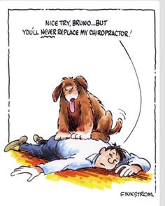 Chiropractic cartoon Healing Center