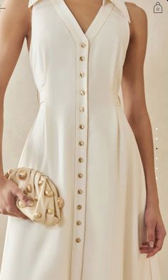 Dramatic Collar, Bella Dress, Twill Dress, Brass Buttons, Closet Inspiration, Brushed Brass