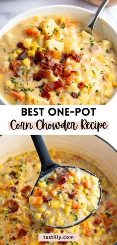 the best one pot corn chowder recipe