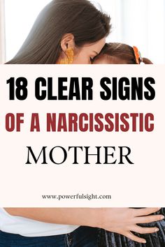 20 Clear Signs of A Narcissistic Mother - Powerful Sight Bad Parenting Quotes, Types Of Narcissists, Dark Psychology, Narcissistic Personality