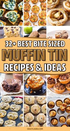 the best bite sized muffin tin recipes and ideas