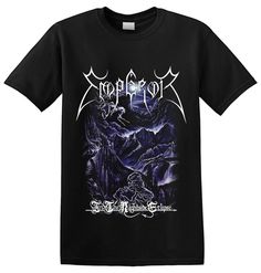 EMPEROR - 'In The Nightside Eclipse (Track List)' T-Shirt  Tees High Quality 100%Cotton Short Sleeve Metal Shirts, Fathers Day Shirts, Holiday Shirts, Soft Style, Classic Shirt, Unisex Sweatshirt, Unisex Hoodies, Tshirt Print, Printed Shirts