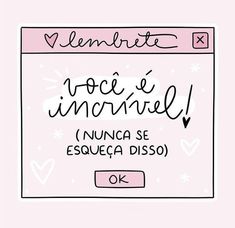 a pink screen with the words'noce incontnali'written on it