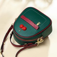 Free U.S. shipping. Style: Commuting , color:Green, suite for season：Spring, Summer, Autumn, Winter ，Anniversary, Going out, Hanging out, Material Genuine Leather, Green Cherry Convertible Mini Backpack Handbags Green Backpack Satchel With Zipper, Green Satchel Backpack With Zipper Closure, Green Shoulder Bag Backpack With Removable Pouch, Retro Green Bag With Detachable Strap, Trendy Green Backpack With Removable Pouch, Green Crossbody Backpack With Detachable Strap, Green Backpack Shoulder Bag Gift, Green Backpack Shoulder Bag For Gift, Retro Green Shoulder Bag As Gift