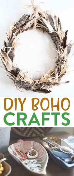 this is an easy and cheap diy boho crafts project for kids to make