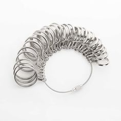 Welcome to Lancelot DIY Fashion! We are offering your own way of unique styling jewelry.  Come and create your own fashion style with Lancelot DIY Fashion jewelry components!  Metal Alloy Ring Sizer,US Size 0-15,Finger Gauge,27 PCS Finger Band Sizing,Ring Sizing Tool,Ring Measurement Tool with Half Size 1507057 Read Before Buying Our Shipping Policy For order to USA would be sent by USPS which takes about 10-15 working days. For order to other place would be sent by CHINA AIR MAIL which takes ab Finger Band, Styling Jewelry, Unique Styling, Plastic Ring, Diy Rings, Photo Locket, Measurement Tools, Ring Sizer, Diy Charms