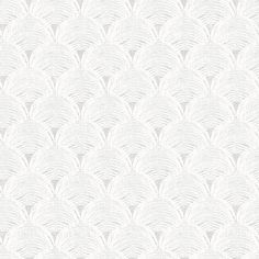 a white wallpaper with an intricate design