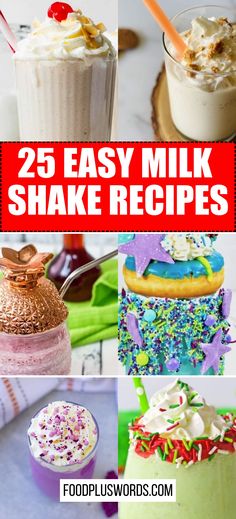 25 Easy Milk shake recipes How To Make A Good Milkshake, Homemade Milkshake Recipe Easy Without Ice Cream, How To Make Milkshakes At Home, Homemade Milkshake Recipe Easy, Fancy Shakes, Edibles Recipe Easy, Homemade Shakes, Milk Shake Recipes, Oreo Milk Shake