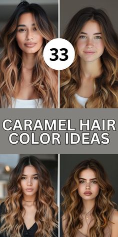 Get inspired with these caramel hair color ideas that showcase a blend of salted honey and chocolateThis beautiful combination will add warmth and sophistication to your lookWith highlights accentuating your natural curls or short stylesyou’ll feel confident and chicmaking it a perfect choice for any occasion or season. Light Caramel Hair Color, Light Caramel Hair, Hair Color For Short Hair, Color For Short Hair, Caramel Hair Color Ideas, Golden Balayage, Chocolate Highlights, Caramel Hair Color, Brown Hair With Caramel