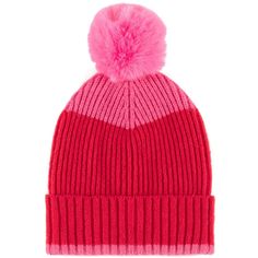 Add a pop of festive color to all your winter outfits with Shiraleah’s Sammy Beanie. This chic and feminine hat features a two-toned color scheme with a background of bright red and a subtle pink hemline and top, plus an adorable matching top pom detail. Made from a warm and cozy wool blend, you’ll never have to choose between style or comfort this season. Pair with the matching Sammy Touchscreen Gloves or other items from Shiraleah to complete your look! Pink Beanie One Size Fits Most, Playful Red Winter Hat, Trendy Fitted Multicolor Hats, Trendy Multicolor Winter Beanie, Trendy Multicolor Winter Hats, Pink Fitted Winter Hat, Trendy Multicolor Hats For Cold Weather, Trendy Pink Winter Hat, Fitted Pink Beanie For Winter