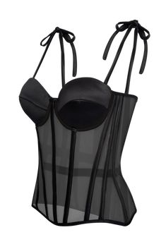 Elevate your lingerie collection with our Black Mesh Corset Top featuring Black Satin Cups. This seductive piece combines the allure of mesh with the sophistication of satin for a timeless look. Perfect for adding a touch of elegance to any outfit or for intimate occasions. Embrace your femininity and confidence in this stunning corset top.  Black Mesh Corset Top, Satin Cups, Seductive Lingerie, Women's Fashion, Intimate Apparel, Black Satin Corset. Vintage Corsets, Black Mesh Corset, Custom Corset, Custom Corsets, Corset Looks, Marvel Loki, Corset Outfit, Black Corset Top, Mesh Corset