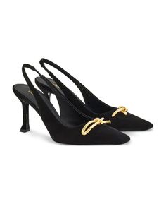 Ferragamo Heels, Pretty Heels, Shoes World, Ferragamo Shoes, Black Pumps, Leather Pumps, Bow Detail, Soft Suede, Manolo Blahnik