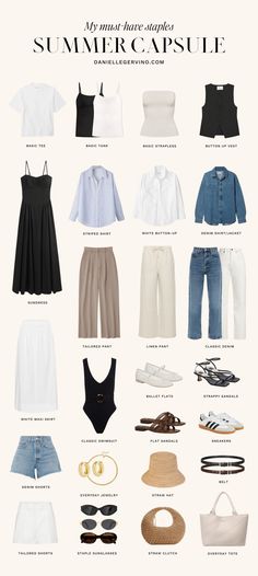 French Minimalist Wardrobe Summer, Summer French Capsule Wardrobe, Italian Summer Capsule Wardrobe, Capsule Wardrobe Summer Travel, French Capsule Wardrobe 2024, Capsule Wardrobe Summer 2024, Capsule Wardrobe 2024 Summer, Summer 2024 Capsule Wardrobe, Italy Capsule Wardrobe Summer