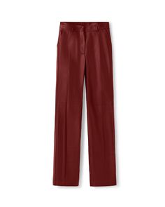 Mid-rise straight leg trousers in our classic nappa leather with slash pockets and single back welt pocket. Knitwear Tops, Straight Leg Trousers, Nappa Leather, Shoe Sale, Welt Pocket, Outerwear Jackets, Jacket Dress, Mid Rise, Knitwear