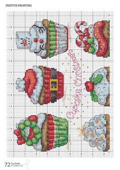 the cross stitch pattern for christmas stockings and gifts